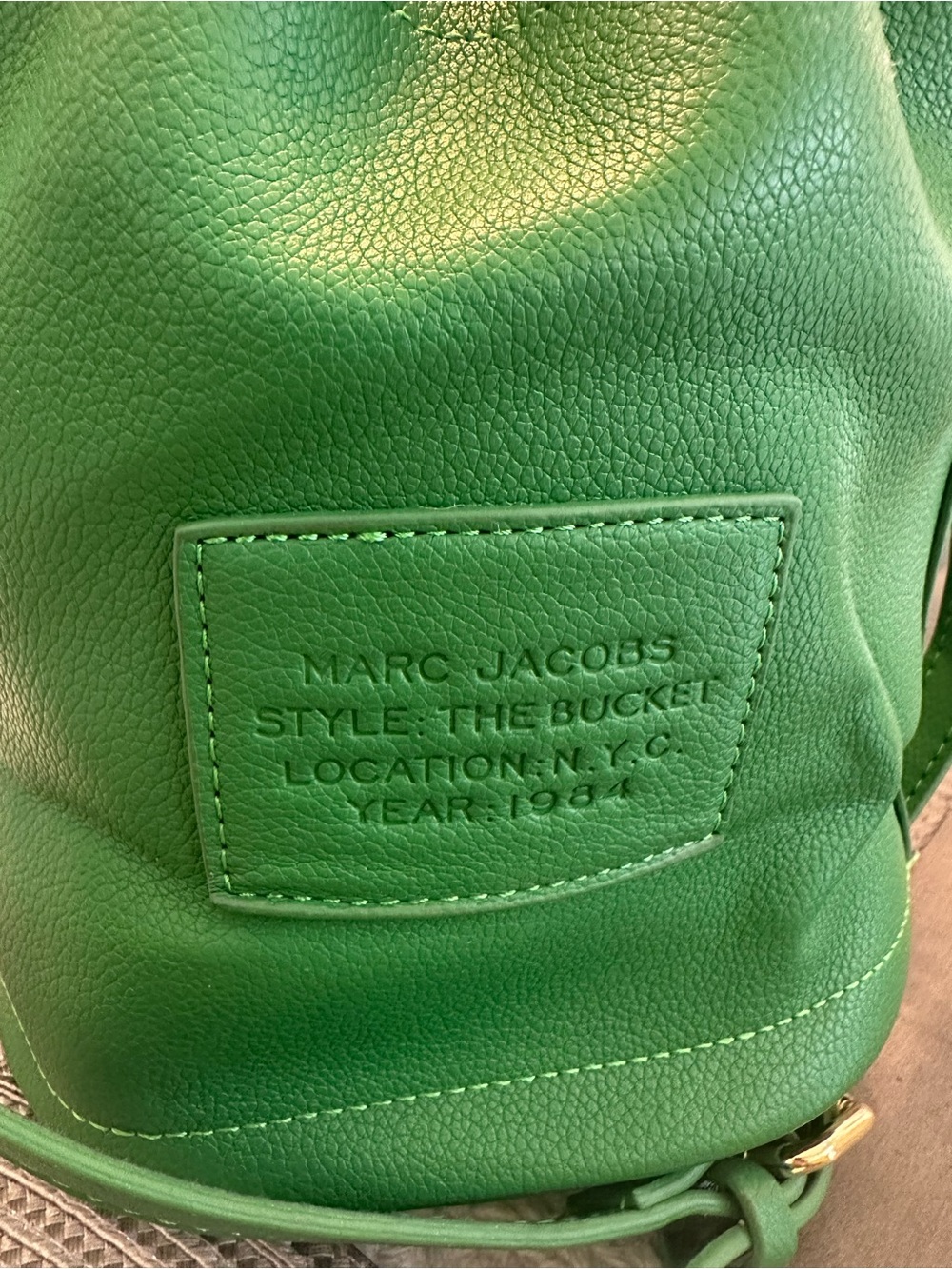 Crossbody green bucket small bag purse handbag! NEW! - Picture 4 of 9
